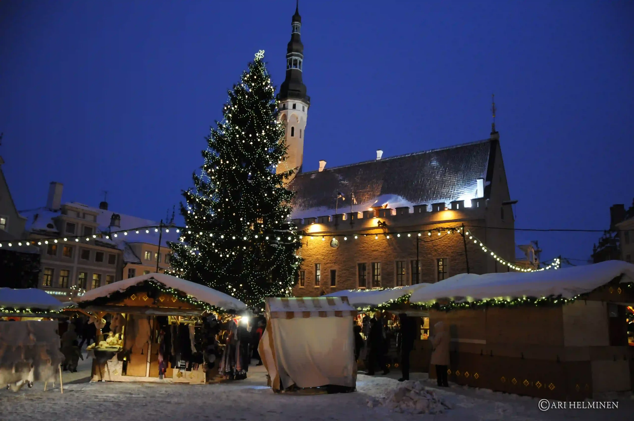 christmas market in estoni