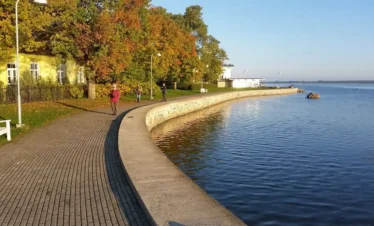 estonia coastal promenade autumn seaside walk