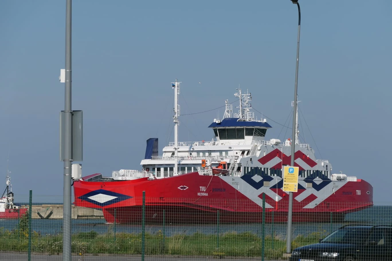 Fähre zu den estnischen Inseln über die Ostsee