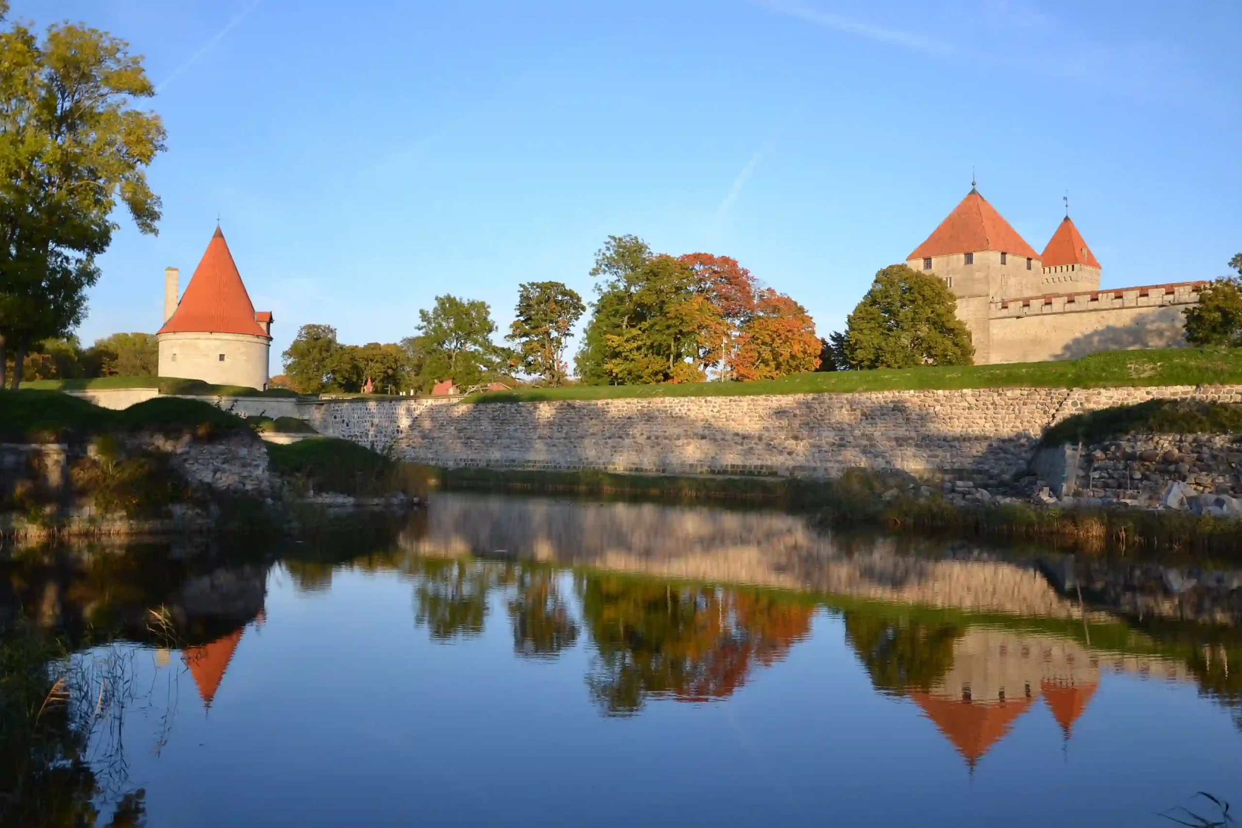 kuressaare castle in autumn kristina magi