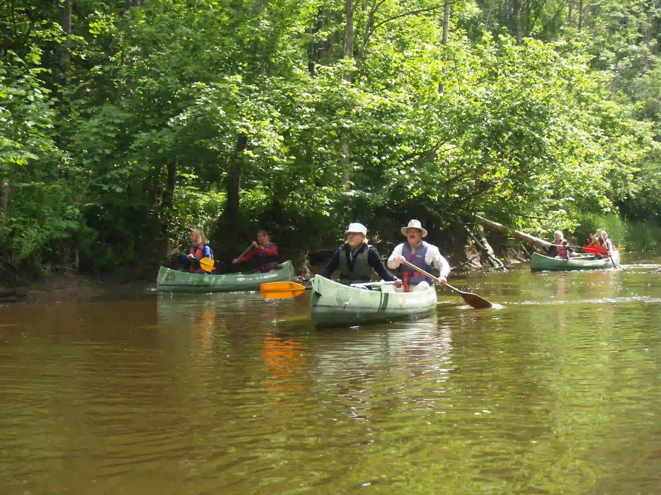 summer canoe tour soomaa estonia