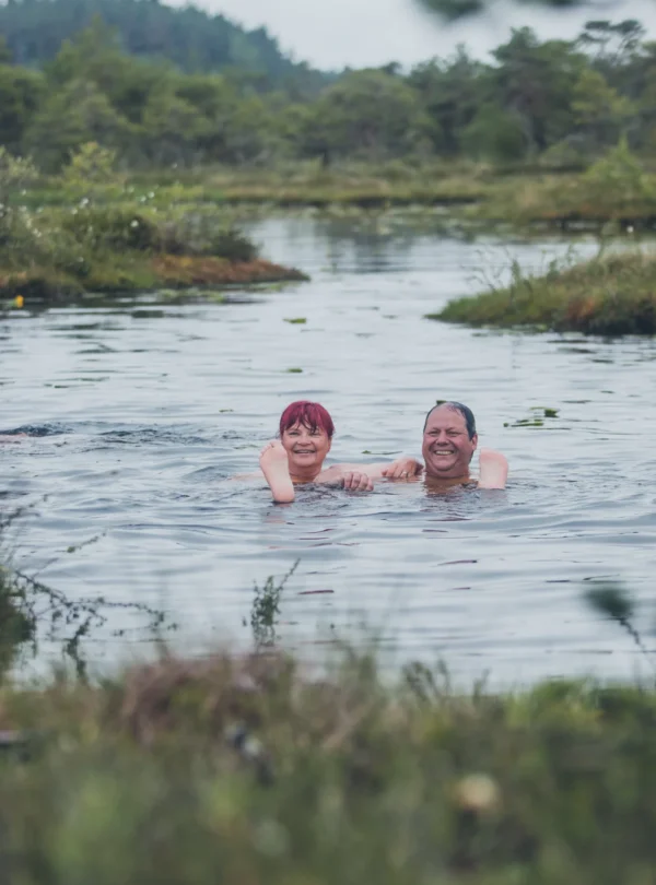 swimming in the bog estonia day trips