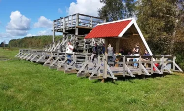 aussichtsturm in matsalu nationalpark