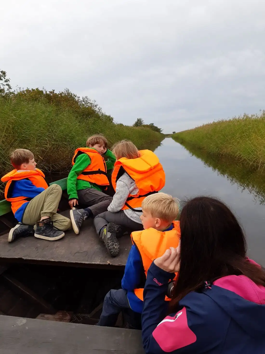 estonia canoe tour children and family river
