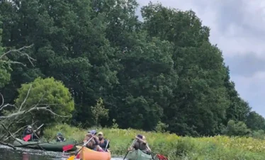 estonia canoeing river adventure group nature